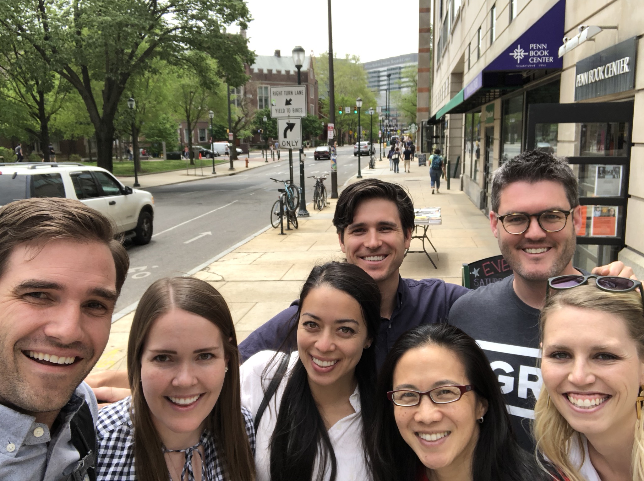 Penn Book Center visit