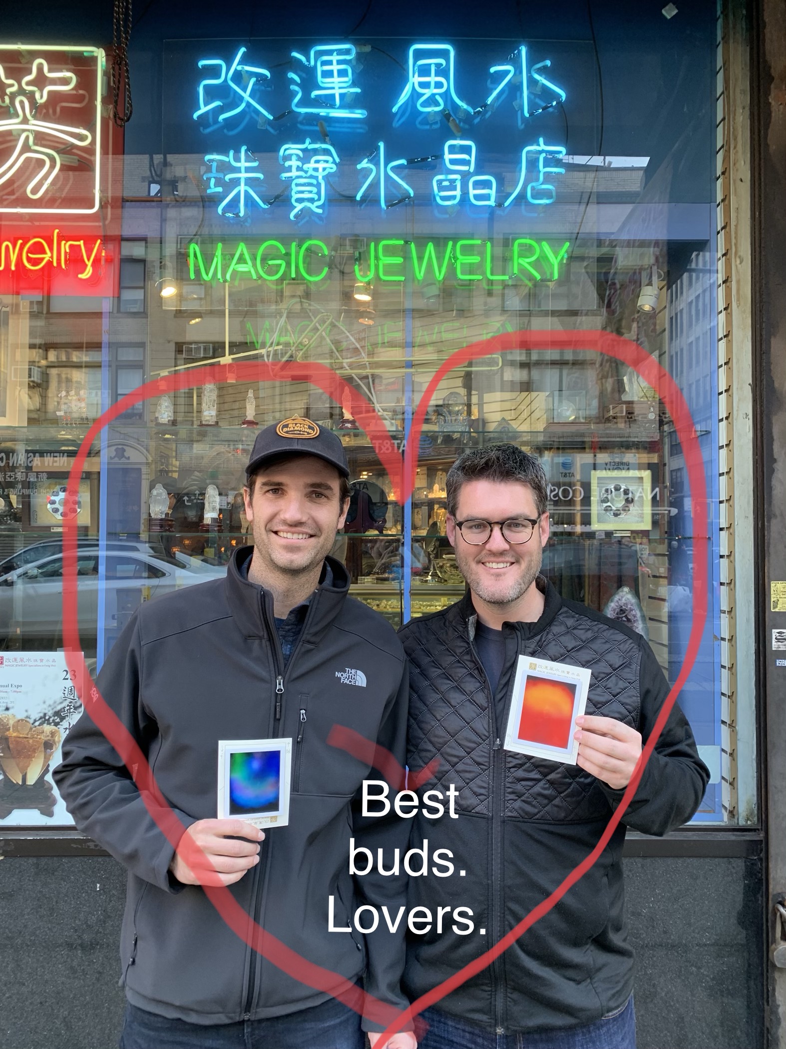 Best buds in Chinatown