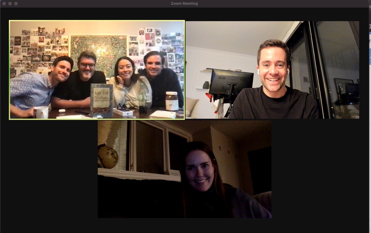 Zoom era book club — Amy Tan on deck