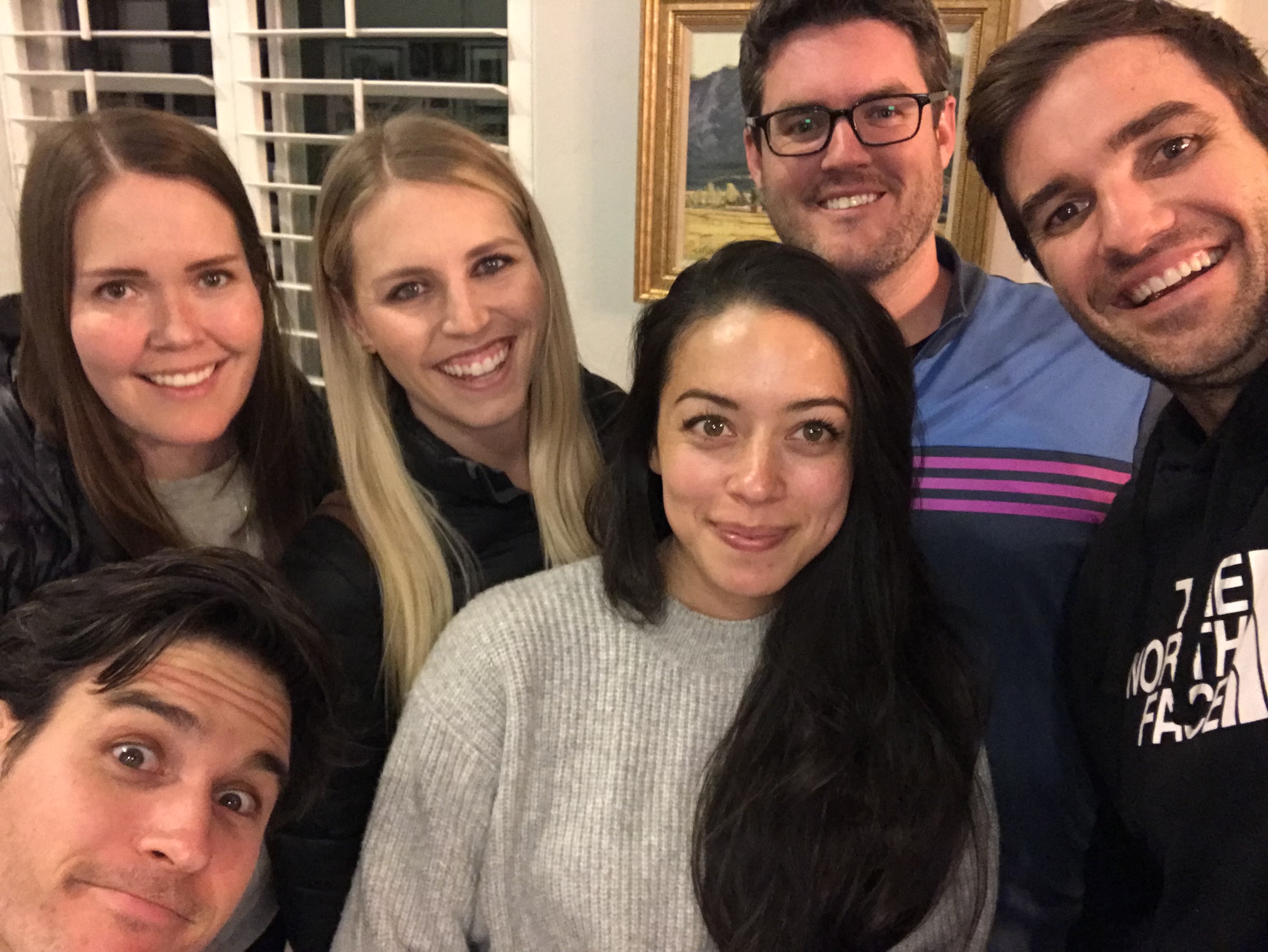 Funny faces, cabin crew